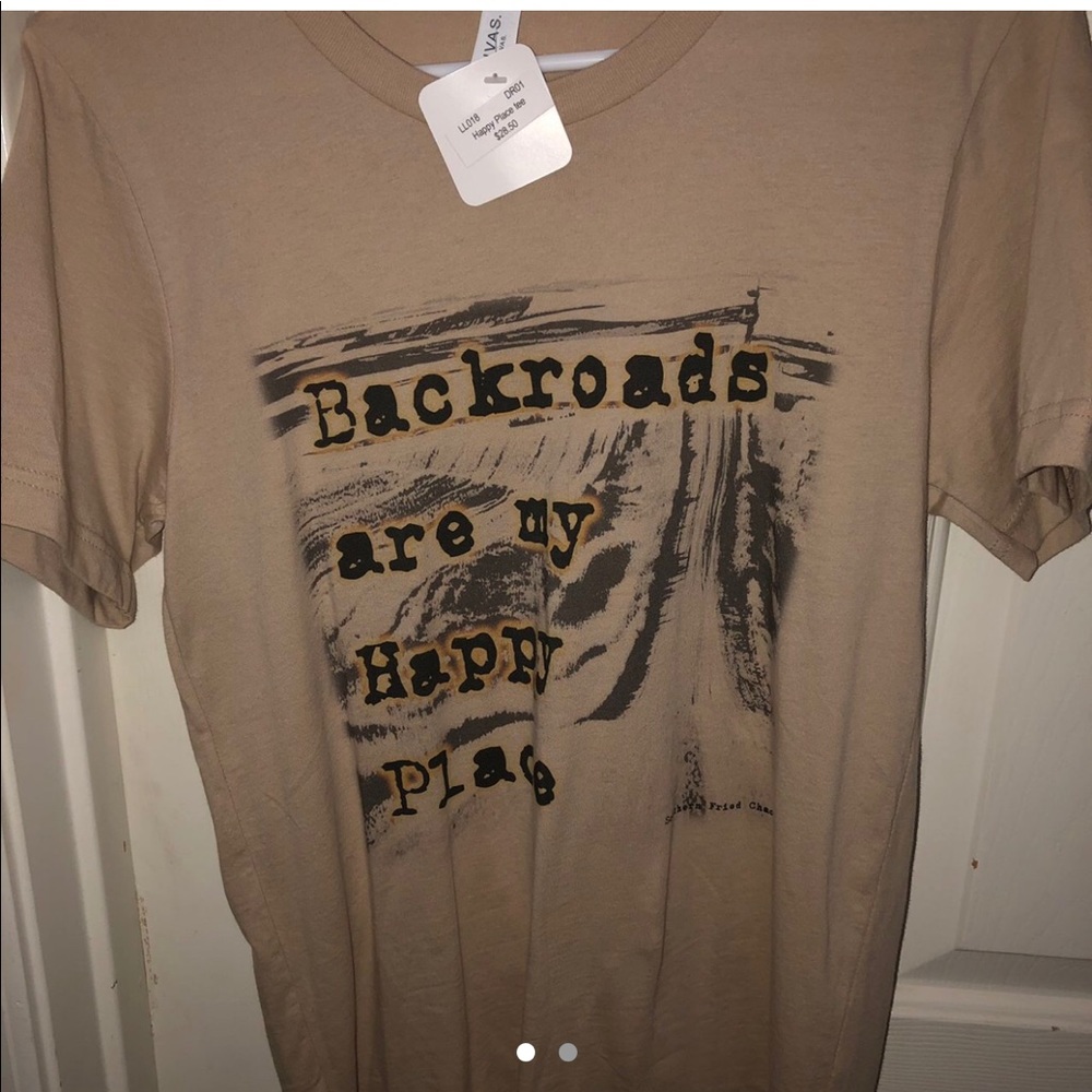 NWT Beige Graphic Tee